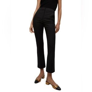 Veronica Beard Tani Black Pants Size 10 Pintuck Timeless Classic Quiet Luxury